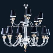 【MURANO GLASS CHANDELIERS】イタリア・ヴェネチアンガラスシャンデリア18灯「DAINTON」（W1300×H1300mm）<img class='new_mark_img2' src='https://img.shop-pro.jp/img/new/icons1.gif' style='border:none;display:inline;margin:0px;padding:0px;width:auto;' />