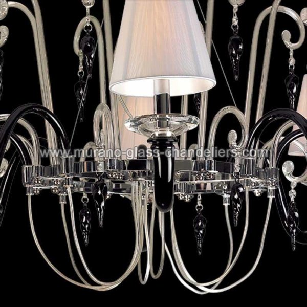 MURANO GLASS CHANDELIERSۥꥢͥ󥬥饹ǥꥢ8ELISABETTAסW1200H800mm