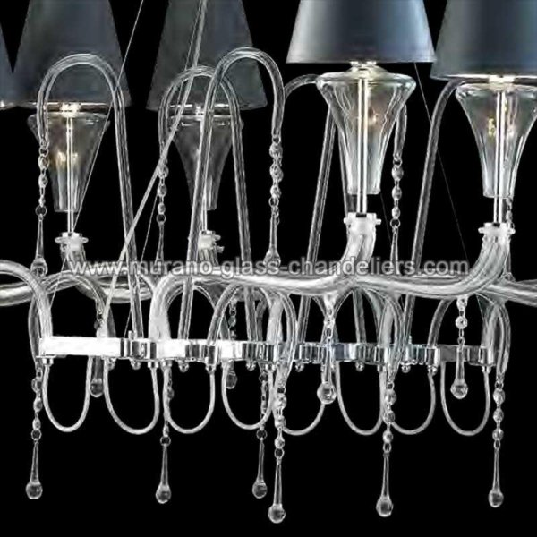 MURANO GLASS CHANDELIERSۥꥢͥ󥬥饹ǥꥢ8GIUDITTAסW700H800mm