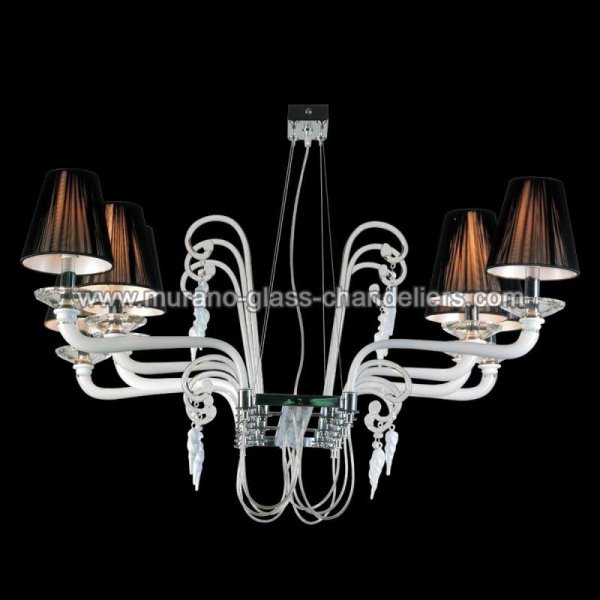 MURANO GLASS CHANDELIERSۥꥢͥ󥬥饹ǥꥢ8GIUSEPPINAסW700H800mm