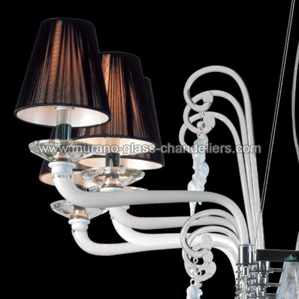 MURANO GLASS CHANDELIERSۥꥢͥ󥬥饹ǥꥢ8GIUSEPPINAסW700H800mm