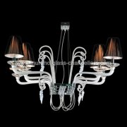 【MURANO GLASS CHANDELIERS】イタリア・ヴェネチアンガラスシャンデリア8灯「GIUSEPPINA」（W700×H800mm）<img class='new_mark_img2' src='https://img.shop-pro.jp/img/new/icons1.gif' style='border:none;display:inline;margin:0px;padding:0px;width:auto;' />