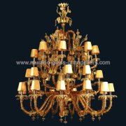 【MURANO GLASS CHANDELIERS】イタリア・ヴェネチアンガラスシャンデリア28灯「HONEY」（W1750×H1850mm）<img class='new_mark_img2' src='https://img.shop-pro.jp/img/new/icons1.gif' style='border:none;display:inline;margin:0px;padding:0px;width:auto;' />
