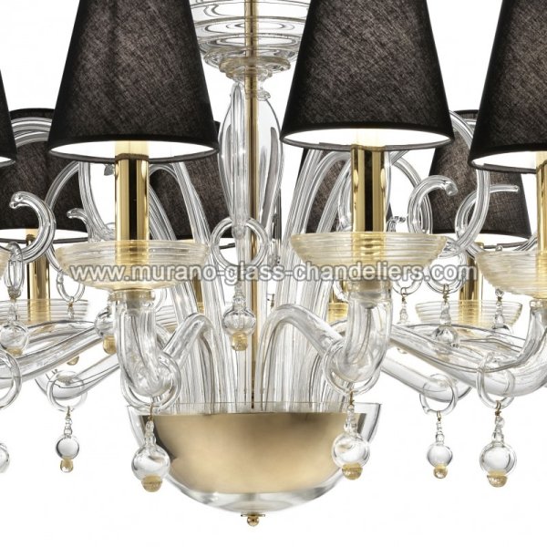 MURANO GLASS CHANDELIERSۥꥢͥ󥬥饹ǥꥢ12SOAVEסW1150H1150mm