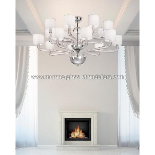 MURANO GLASS CHANDELIERSۥꥢͥ󥬥饹ǥꥢ16ZENOBIAסW1250H650mm