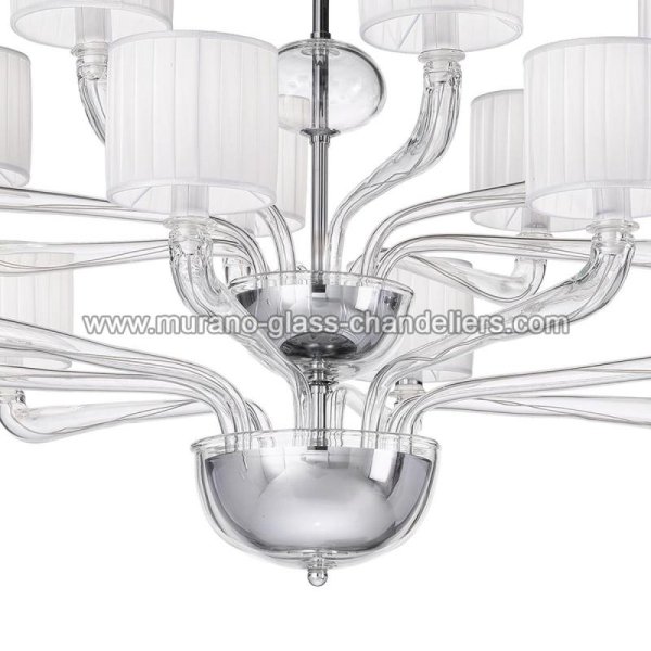 MURANO GLASS CHANDELIERSۥꥢͥ󥬥饹ǥꥢ16ZENOBIAסW1250H650mm