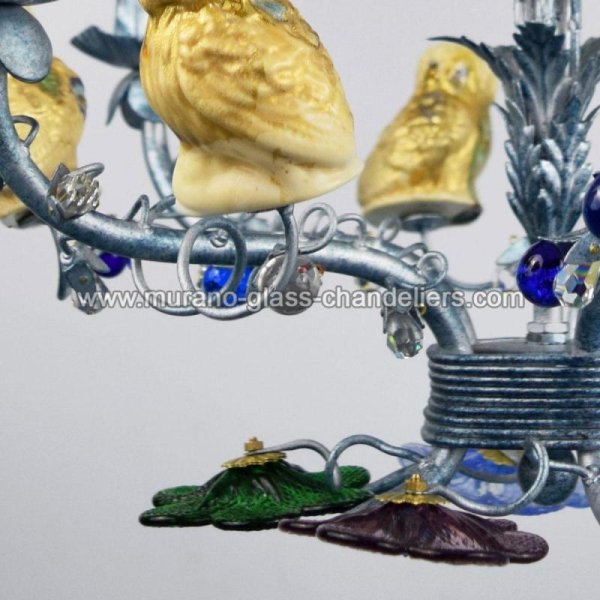 MURANO GLASS CHANDELIERSۥꥢͥ󥬥饹ǥꥢ5CIVETTAסW450H450mm