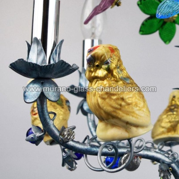 MURANO GLASS CHANDELIERSۥꥢͥ󥬥饹ǥꥢ5CIVETTAסW450H450mm