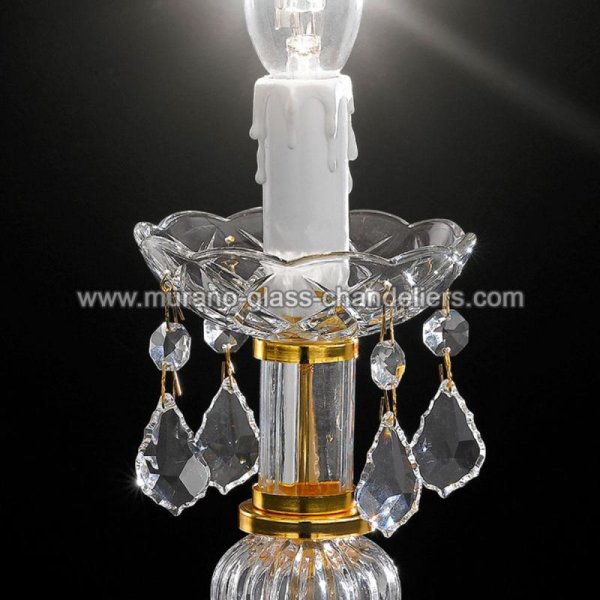 MURANO GLASS CHANDELIERSۥꥢͥ󥬥饹ơ֥饤1ALFIERIסW120H250mm