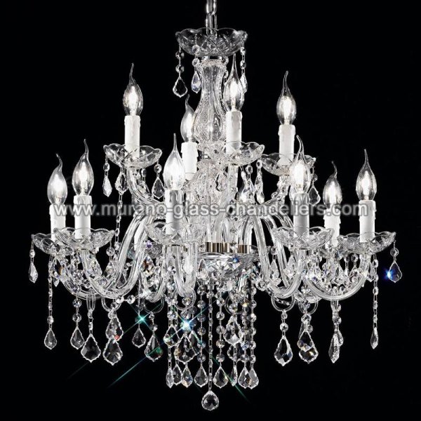 MURANO GLASS CHANDELIERSۥꥢͥ󥬥饹ǥꥢ12ALFIERIסW610H640mm