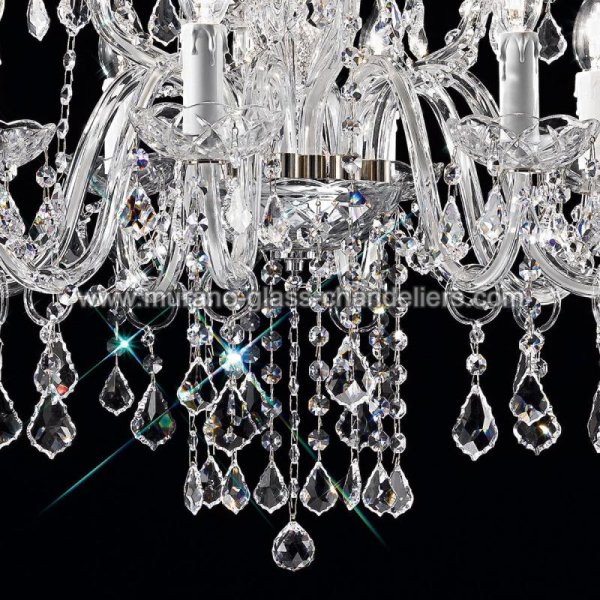 MURANO GLASS CHANDELIERSۥꥢͥ󥬥饹ǥꥢ12ALFIERIסW610H640mm