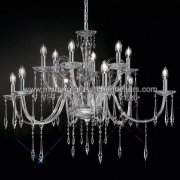 【MURANO GLASS CHANDELIERS】イタリア・ヴェネチアンガラスシャンデリア12灯「AMADEO」（W960×H730mm）<img class='new_mark_img2' src='https://img.shop-pro.jp/img/new/icons1.gif' style='border:none;display:inline;margin:0px;padding:0px;width:auto;' />