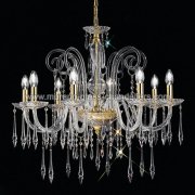 【MURANO GLASS CHANDELIERS】イタリア・ヴェネチアンガラスシャンデリア8灯「AMADEO」（W750×H640mm）<img class='new_mark_img2' src='https://img.shop-pro.jp/img/new/icons1.gif' style='border:none;display:inline;margin:0px;padding:0px;width:auto;' />