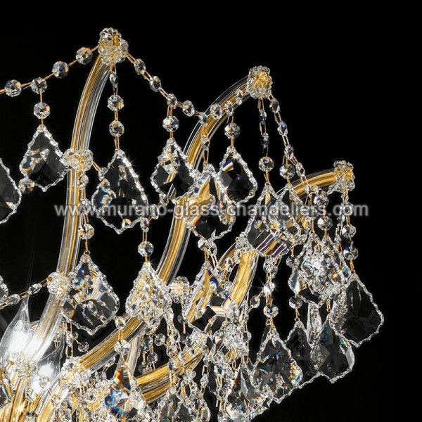 MURANO GLASS CHANDELIERSۥꥢͥ󥬥饹ǥꥢ12APICELLAסW1350H720mm