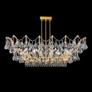 【MURANO GLASS CHANDELIERS】イタリア・ヴェネチアンガラスシャンデリア12灯「APICELLA」（W1350×H720mm）<img class='new_mark_img2' src='https://img.shop-pro.jp/img/new/icons1.gif' style='border:none;display:inline;margin:0px;padding:0px;width:auto;' />