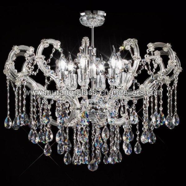 MURANO GLASS CHANDELIERSۥꥢͥ󥬥饹ǥꥢ6ARCIMBOLDOסW710H600mm