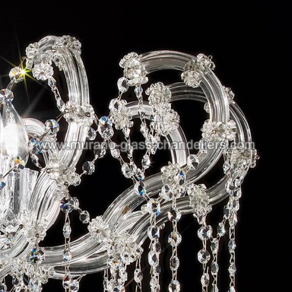 MURANO GLASS CHANDELIERSۥꥢͥ󥬥饹ǥꥢ6ARCIMBOLDOסW710H600mm