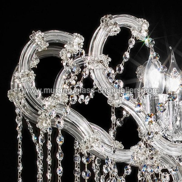 MURANO GLASS CHANDELIERSۥꥢͥ󥬥饹ǥꥢ6ARCIMBOLDOסW710H600mm