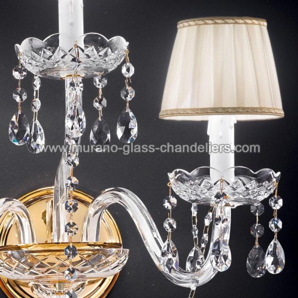 MURANO GLASS CHANDELIERSۥꥢͥ󥬥饹饤3BARBIERIסW480D320H540mm