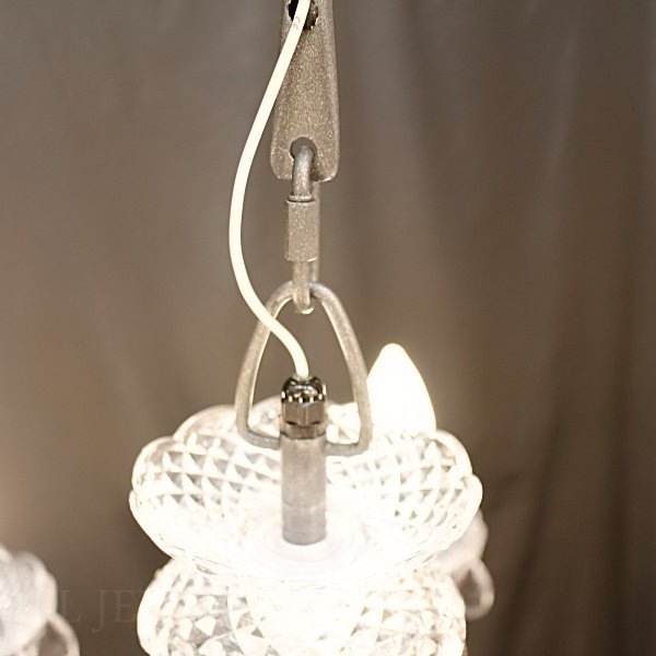 【１台在庫有！】【MASIERO】DRYLIGHT®屋外用シャンデリア 6灯「Drylight S6」(Φ750×H1250mm)  