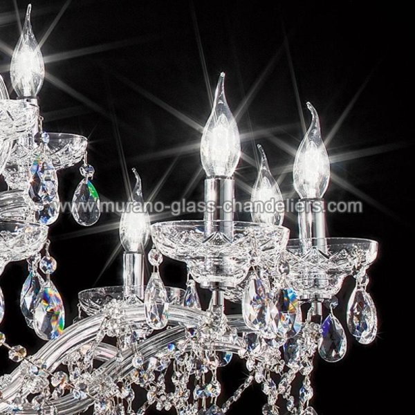 MURANO GLASS CHANDELIERSۥꥢͥ󥬥饹ǥꥢ18BOCCIONIסW1170H850mm