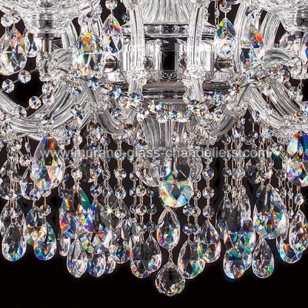 MURANO GLASS CHANDELIERSۥꥢͥ󥬥饹ǥꥢ18BOCCIONIסW1170H850mm