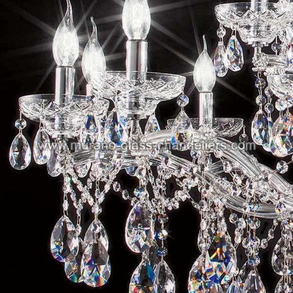 MURANO GLASS CHANDELIERSۥꥢͥ󥬥饹ǥꥢ18BOCCIONIסW1170H850mm