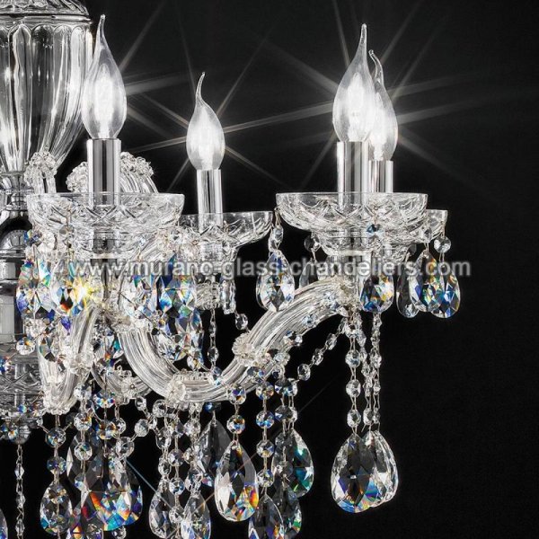 MURANO GLASS CHANDELIERSۥꥢͥ󥬥饹ǥꥢ8BOCCIONIסW740H640mm