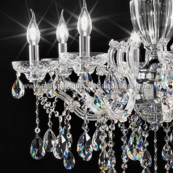 MURANO GLASS CHANDELIERSۥꥢͥ󥬥饹ǥꥢ8BOCCIONIסW740H640mm