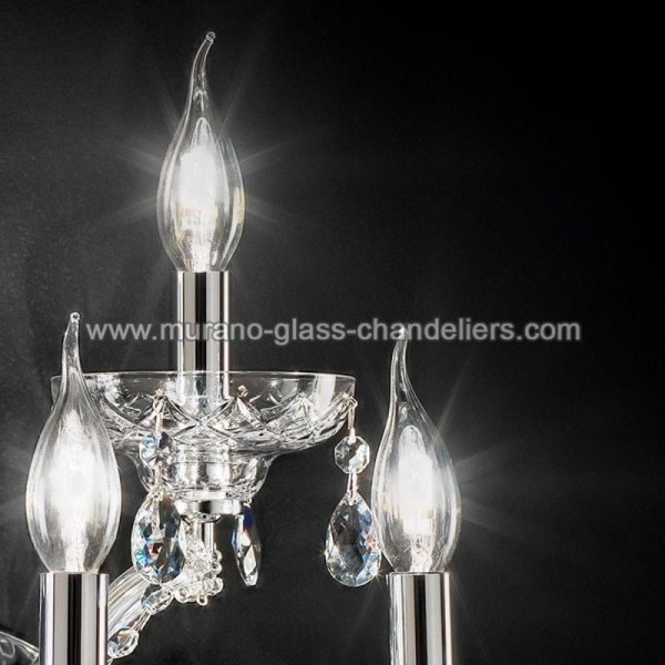 MURANO GLASS CHANDELIERSۥꥢͥ󥬥饹饤5BOCCIONIסW420D320H400mm