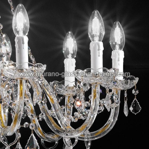 MURANO GLASS CHANDELIERSۥꥢͥ󥬥饹ǥꥢ10BOTTICELLIסW800H700mm