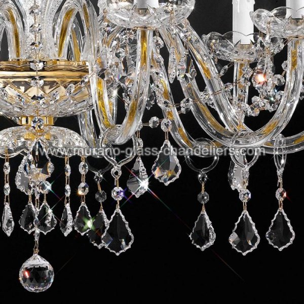 MURANO GLASS CHANDELIERSۥꥢͥ󥬥饹ǥꥢ10BOTTICELLIסW800H700mm