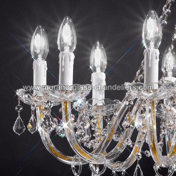 MURANO GLASS CHANDELIERSۥꥢͥ󥬥饹ǥꥢ10BOTTICELLIסW800H700mm