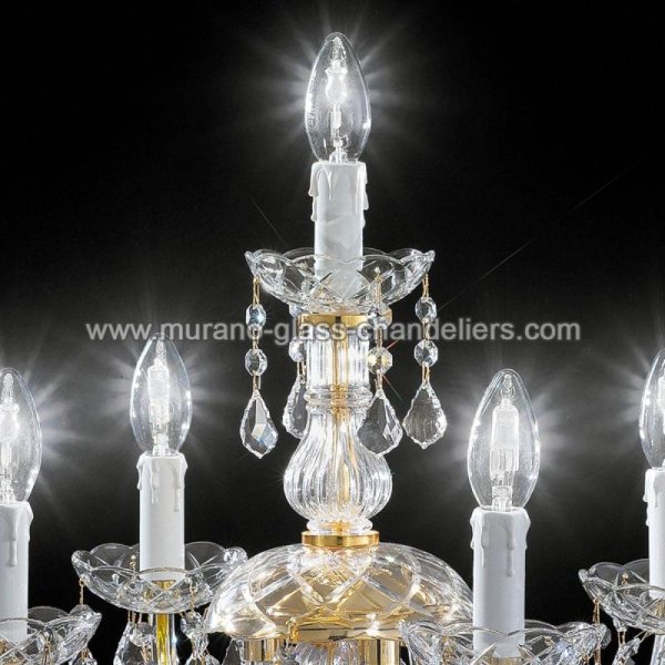 MURANO GLASS CHANDELIERSۥꥢͥ󥬥饹ơ֥饤5BOTTICELLIסW500H620mm