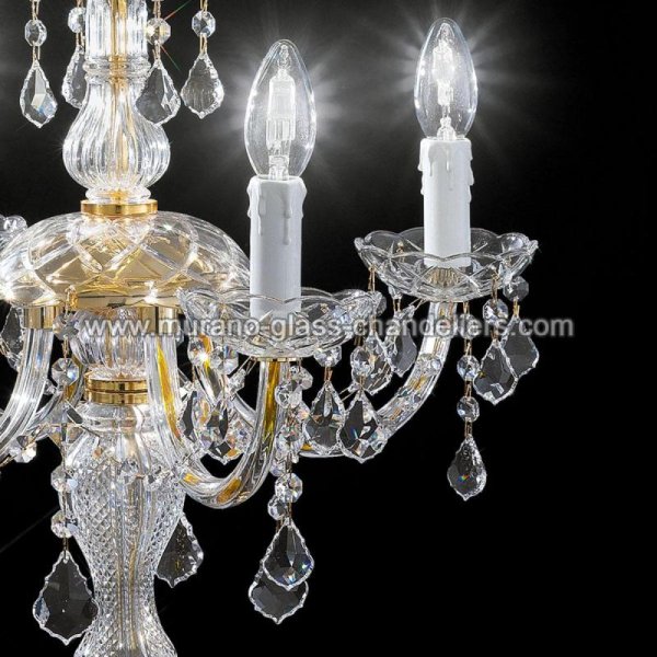 MURANO GLASS CHANDELIERSۥꥢͥ󥬥饹ơ֥饤5BOTTICELLIסW500H620mm