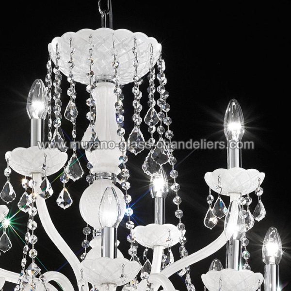 MURANO GLASS CHANDELIERSۥꥢͥ󥬥饹ǥꥢ28BRINDISIסW960H1100mm