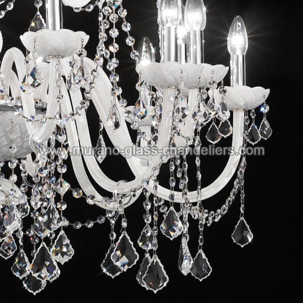 MURANO GLASS CHANDELIERSۥꥢͥ󥬥饹ǥꥢ28BRINDISIסW960H1100mm