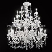 【MURANO GLASS CHANDELIERS】イタリア・ヴェネチアンガラスシャンデリア28灯「BRINDISI」（W960×H1100mm）<img class='new_mark_img2' src='https://img.shop-pro.jp/img/new/icons1.gif' style='border:none;display:inline;margin:0px;padding:0px;width:auto;' />