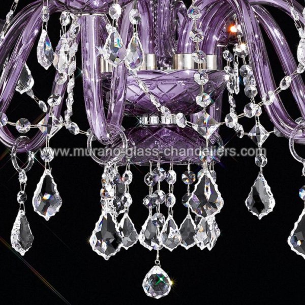 MURANO GLASS CHANDELIERSۥꥢͥ󥬥饹ǥꥢ8BRINDISIסW800H620mm