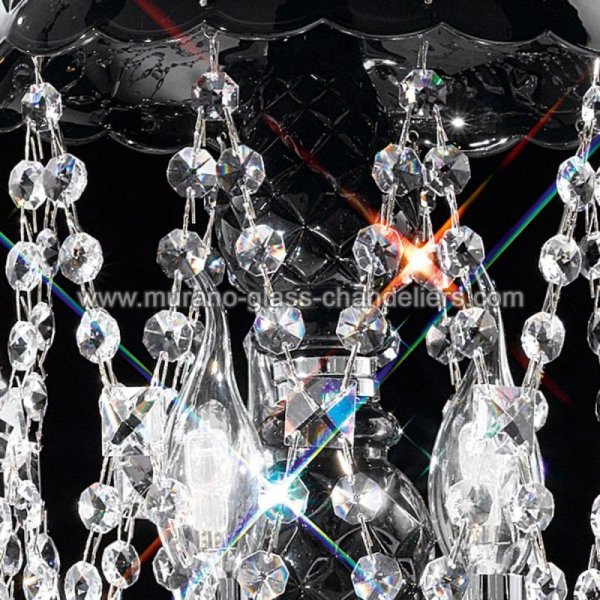 MURANO GLASS CHANDELIERSۥꥢͥ󥬥饹ǥꥢ3BRINDISIסW250H500mm