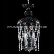 【MURANO GLASS CHANDELIERS】イタリア・ヴェネチアンガラスシャンデリア3灯「BRINDISI」（W250×H500mm）<img class='new_mark_img2' src='https://img.shop-pro.jp/img/new/icons1.gif' style='border:none;display:inline;margin:0px;padding:0px;width:auto;' />