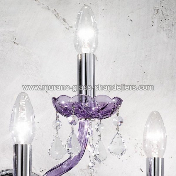 MURANO GLASS CHANDELIERSۥꥢͥ󥬥饹饤5BRINDISIסW480D310H320mm