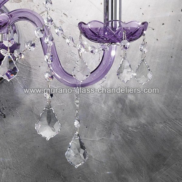 MURANO GLASS CHANDELIERSۥꥢͥ󥬥饹饤5BRINDISIסW480D310H320mm