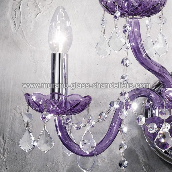 MURANO GLASS CHANDELIERSۥꥢͥ󥬥饹饤5BRINDISIסW480D310H320mm