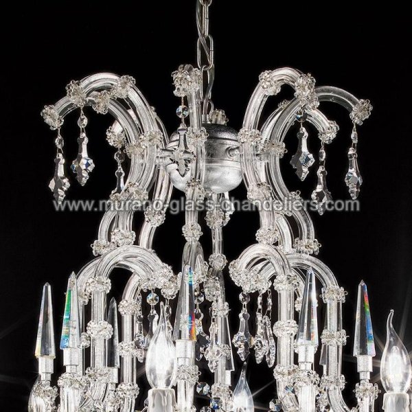 MURANO GLASS CHANDELIERSۥꥢͥ󥬥饹ǥꥢ8CATTANEOסW830H900mm