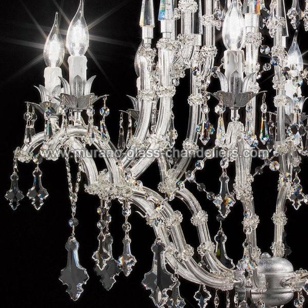 MURANO GLASS CHANDELIERSۥꥢͥ󥬥饹ǥꥢ8CATTANEOסW830H900mm