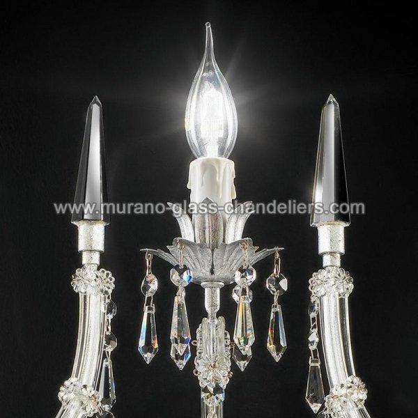 MURANO GLASS CHANDELIERSۥꥢͥ󥬥饹饤1BRINDISIסW290D300H450mm