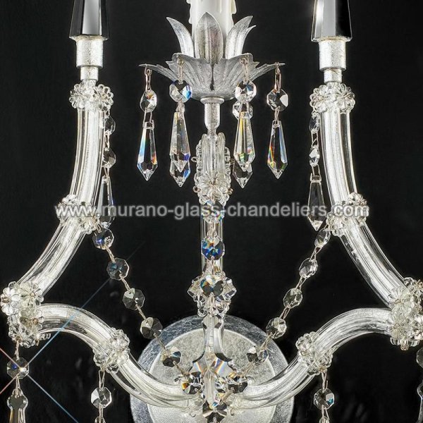 MURANO GLASS CHANDELIERSۥꥢͥ󥬥饹饤1BRINDISIסW290D300H450mm