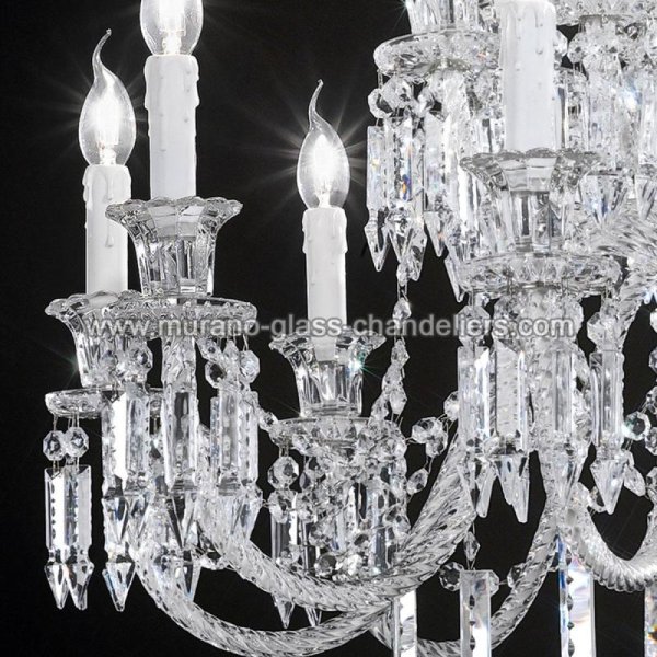 MURANO GLASS CHANDELIERSۥꥢͥ󥬥饹ǥꥢ20CIMAסW1010H1190mm