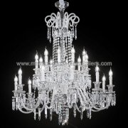 【MURANO GLASS CHANDELIERS】イタリア・ヴェネチアンガラスシャンデリア20灯「CIMA」（W1010×H1190mm）<img class='new_mark_img2' src='https://img.shop-pro.jp/img/new/icons1.gif' style='border:none;display:inline;margin:0px;padding:0px;width:auto;' />